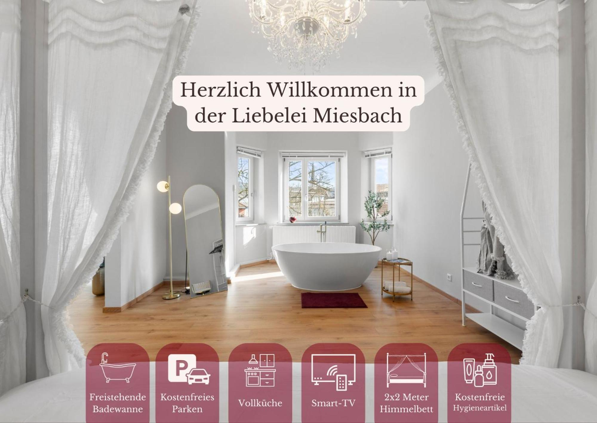 Liebelei Miesbach - Boutique-Apartment Mit Terrasse Im Zentrum ภายนอก รูปภาพ